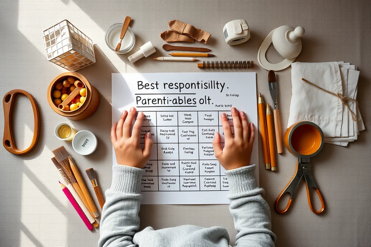 best responsibility chart for toddler โ Best Responsibility Chart For Toddler (the finished result)