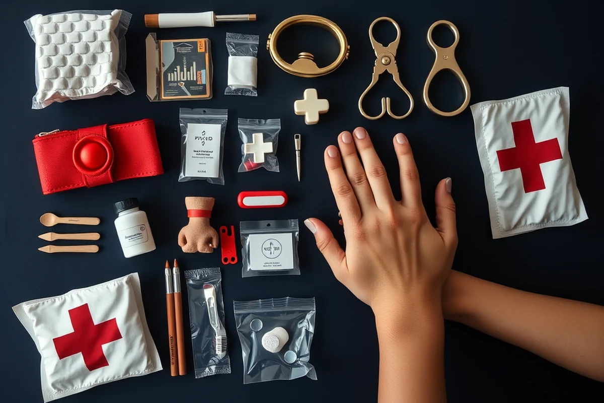 what is a first aid kit for kids — What Is A First Aid Kit For Kids (the finished result)